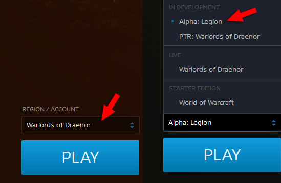 World of Warcraft Legion Alpha Battle.net