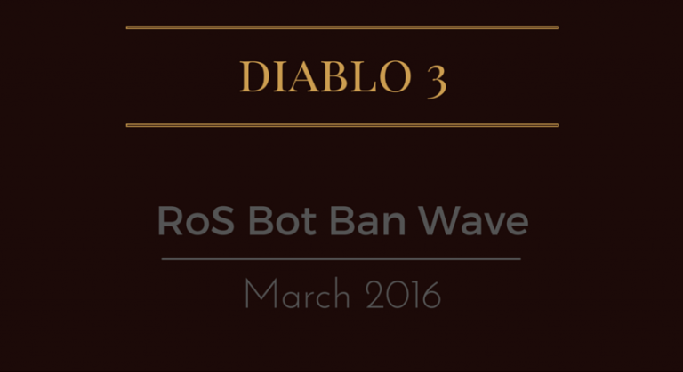 ros bot diablo 3 must be launched