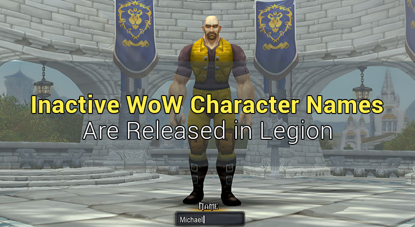 Inactive WoW Character Names Are Released in Legion