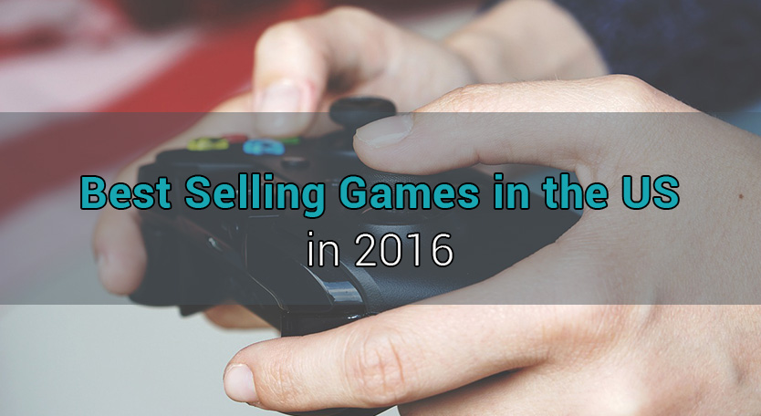 Best Selling Games in the US in 2016
