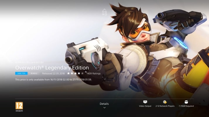 find overwatch free ps4