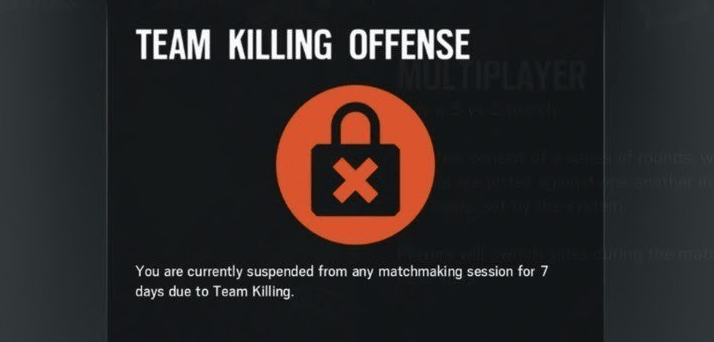 Rainbow Six Siege Suspended Account