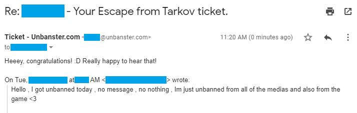 Unbanned Escape from Tarkov Account