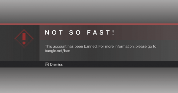 how to get unbanned from bungie
