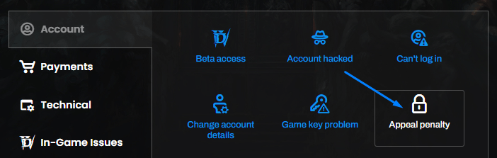 Diablo 4 Banned Account