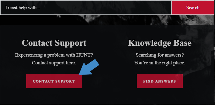 Contact Hunt Showdown Support