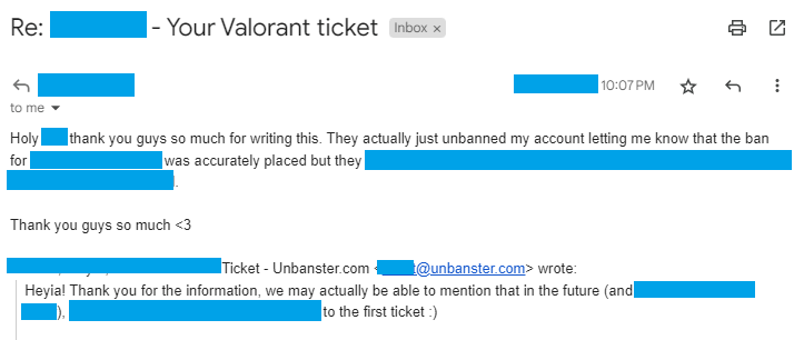 Restored Valorant Permanently Banned Account